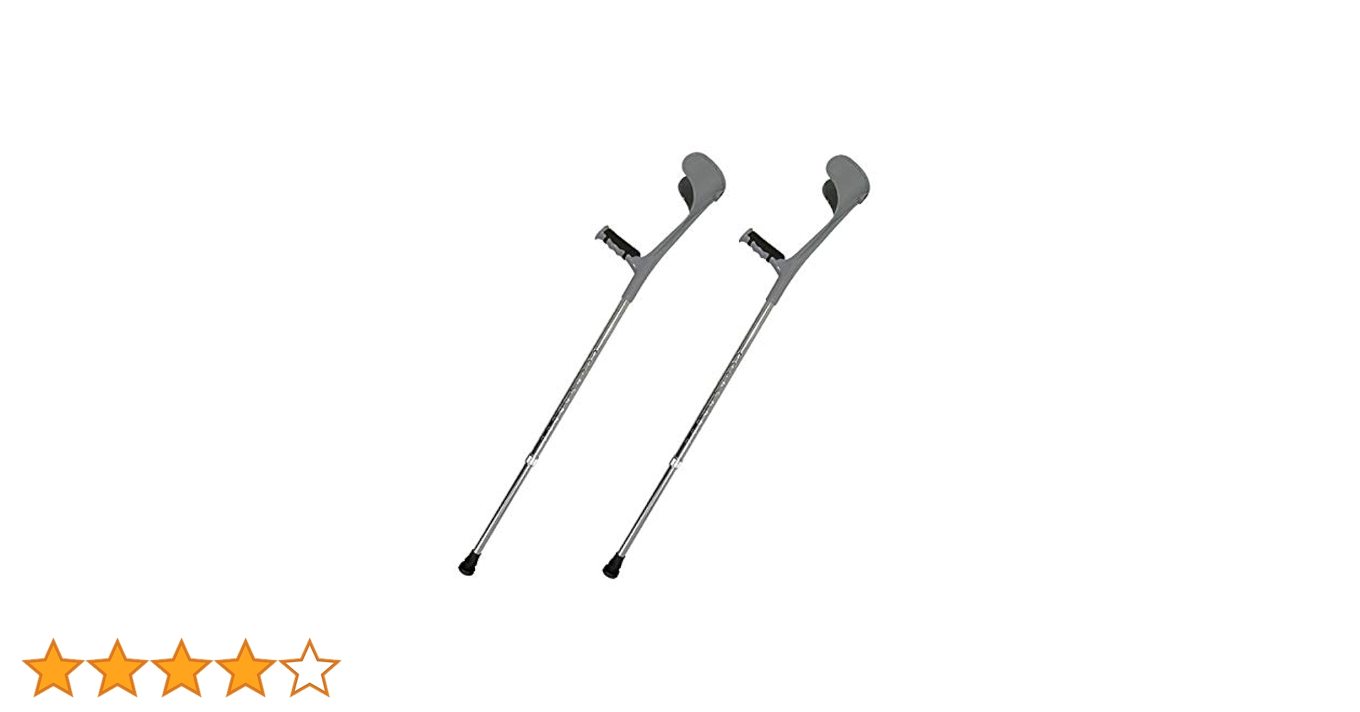 Amazon | 安住商事 シンプル！ ロフストランドクラッチ 杖 2本